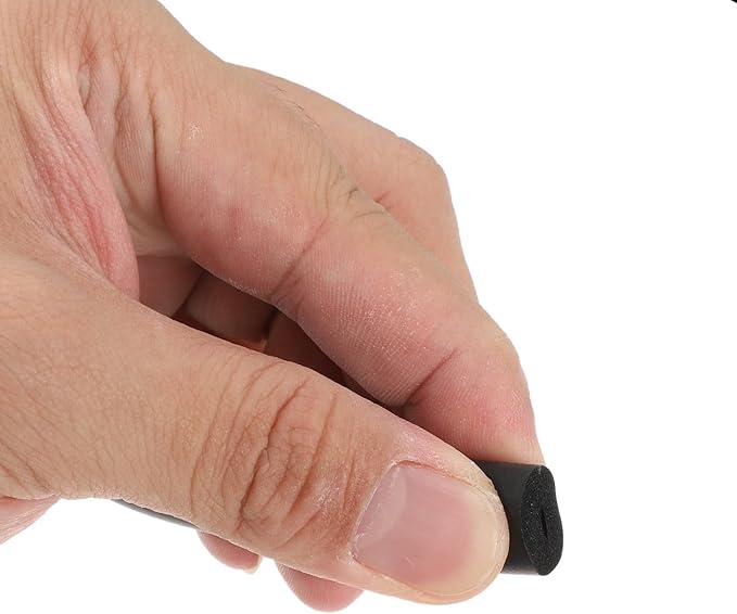 uxcell Foam Tubing for Handle Grip Support, Pipe Insulation Outside Pipe Lagging, 3mm(1/8") ID 11.5mm(7/16") OD 1m Black