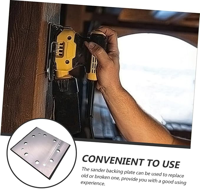 UPKOCH Replacement Backing Plate 12 Hole Sanding Pad Electric Sanding Board Accessory Fit Machines