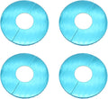 4 Pcs 2.0 Inch Wall Split Flange Stainless Steel Round Escutcheon Plate Wall-Mounted Self-Adhesive Water Pipe Cover for Water Pipe Faucet Decoration Accessories