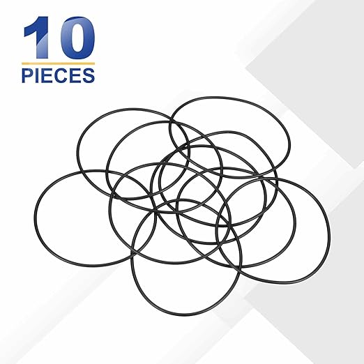 HARFINGTON 10pcs Nitrile Rubber O-Rings 68mm OD 64mm ID 2mm Width Metric Buna-N NBR Sealing Gasket Plumbing Sealing Repair O Rings for Car Auto Vehicle Repair Faucet Air Gas