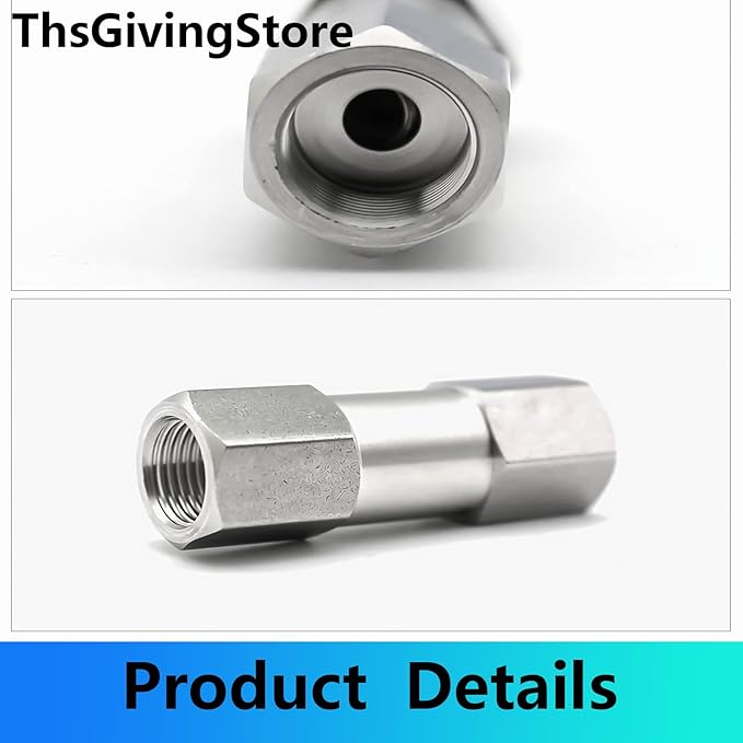 1/8 1/4 3/8 1/2 Inch G Female Thread 304 Stainless Steel Check Valve One Way Non-Return Valve for Water Oil Gas