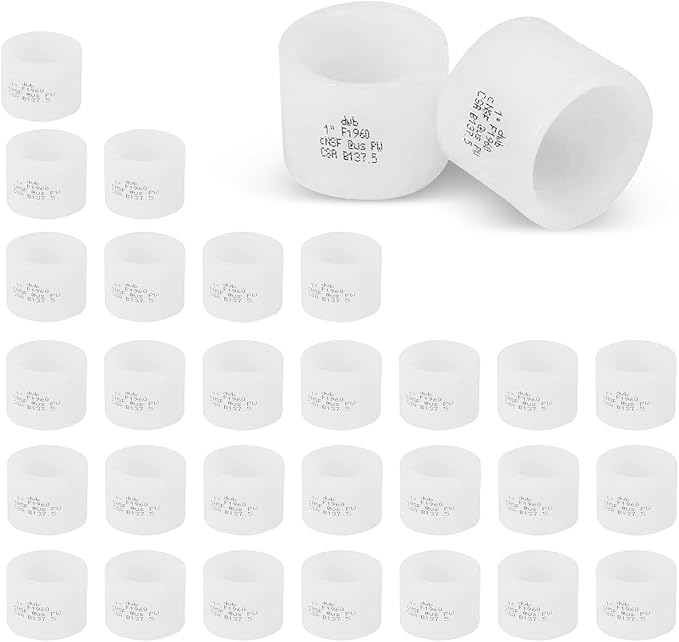 (Pack of 30) Seelink 1 Inch PEX A Expansion Rings, Expansion Rings and Sleeves for PEX A Pipe and Fitting Connection