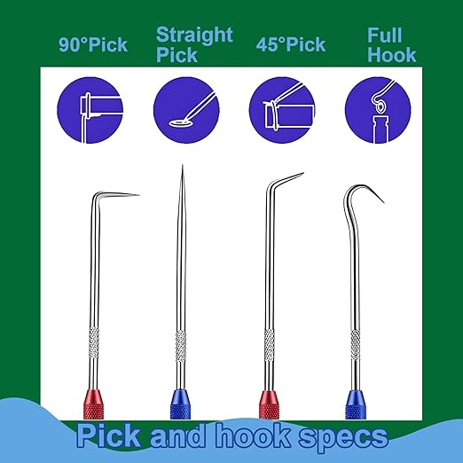 37 Sizes 1075Pcs Universal Plumbing Repair Kit Faucet washers & O-Rings & Sealing gaskets for Faucets, Hoses, Spigots and Other Home Plumbing fixtures with Pick Hook
