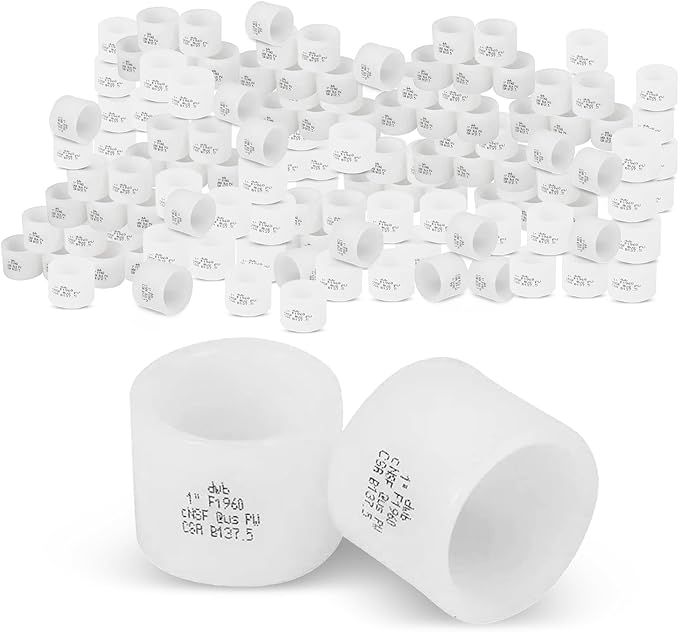 (Pack of 300) Seelink 1 Inch PEX A Expansion Rings, Expansion Rings and Sleeves for PEX A Pipe and Fitting Connection