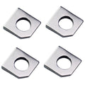 4PCS Heavy Duty Missing Angle Washer 304 Stainless Steel M8 Square Beveled Washers Suitable for Slot Section
