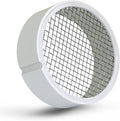 PVC Termination Cap Mesh Screen Vent Cover, Furnace & Roof Stainless Steel Wire Round Exhaust Pipe Cover End 3" Inner & 3.5" Outer Diameter