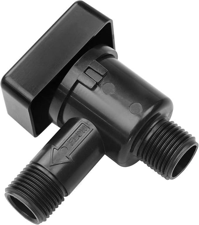 RV Vacuum Breaker Check Valve Fit for b&b Model 571 Check Valve, 571-VAC-CHK-A Camper Trailer Flusher Check Valve Replace Backflow Preventer on Black Tank System Prevent Leaking Improve Freshwater