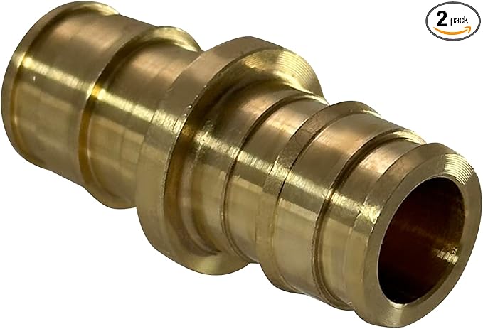 XFITTING Pex A 1/2 Inch x 1/2 Inch Pex A Coupling, 29-3-4=2XX, 2 Pieces