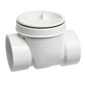3" PVC Backwater Valve, 3 Inch Back Flow Preventer Valve, Backflow Water Valve Prevents Sewage Backflow