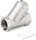 TAISHER 1PCS 304 Stainless Steel 3/4" NPT Female WYE Y Strainer Mesh Filter Valve CF8 WOG 800