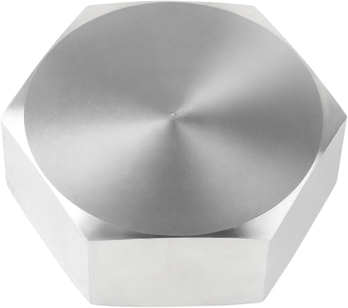 Stainless Steel 304 Hex End Cap 1-1/4" NPT Female Pipe Fitting 1pc
