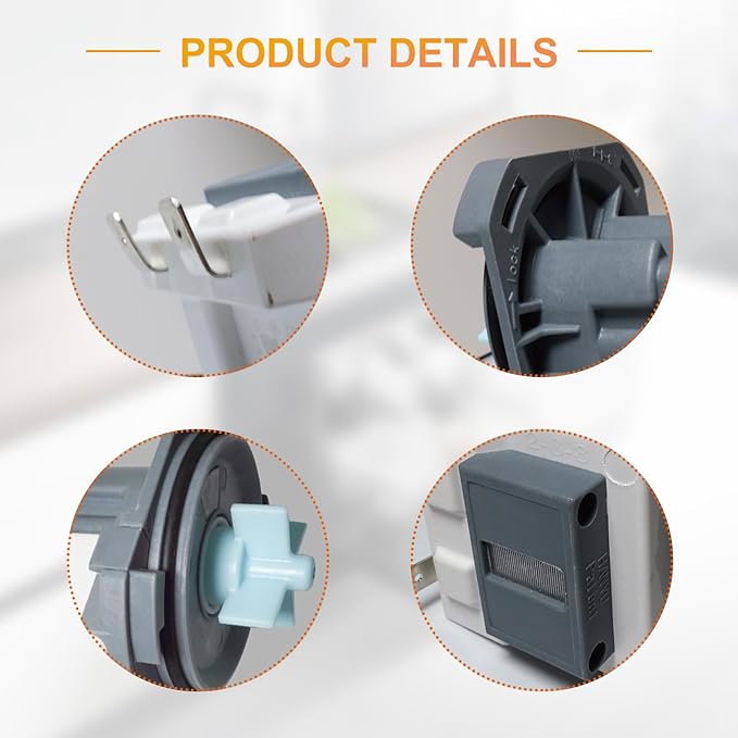 【2025】DD81-02635A B20-3A01 Dishwasher Drain Pump Assembly D.I.Accessa Original Equipment Manufacturer(OEM) Part Fit For DW80N3030us DW80R2031 DW80CG4021SRAA DW80CG4051SRAA DW80M2020US/AA Series