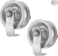 SPARKWHIZ Sliding Gate Rollers for 1 5/8" Pipe Track, 5" Steel Pipe Track Roller, Galvanized Rolling Gate Hardware Kit