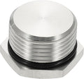 MECCANIXITY BSPP Pipe Plug Fitting, 304 Stainless Steel G1 Male Outer Hex Thread for Plumbing Fixed with Sealing Rubber Ring