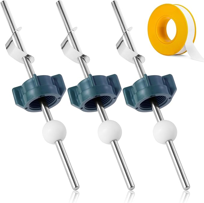 Lavatory Pop Up Center Piece Assembly,Pivot Rod Bathroom Sink Repair Kit,Sink Ball Replacement Parts Compatible with Price Pfister Pop Up Stopper and Other Popular Brands, Replacement for PS2673（3PCS）
