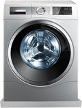 28" x 30" x 2.5" Washing Machine Pan Washing Machine Drip Pan w/Drain Hole & Hose Adapter 304 Stainless Steel Drain Tray for Electric Water Heater & Air Conditioning Units