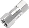 Air Check Valve - 1/2" NPT Female High Pressure Stainless Steel Hex One Way Valve For Air