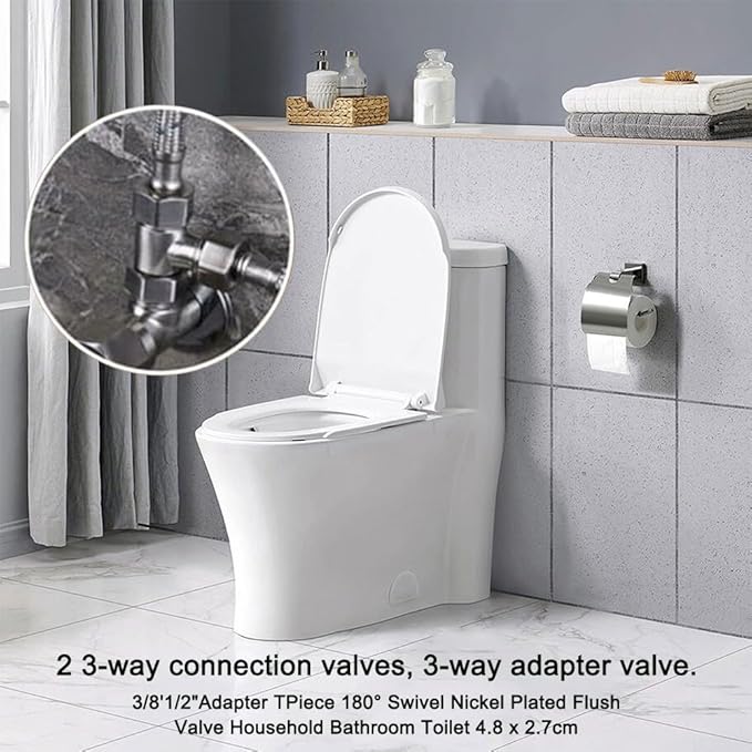 Multi Directional 3 Way Ball Valve Set For Plumbing Systems Featuring 90 Degree Lever Rotation For Water Flow Control