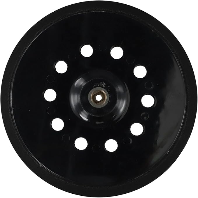 9-Inch 215mm Backing Plate for Drywall Sanders, 10-Hole Sanding Pad with 16mm Thread, Replacement Backing Pad for Dustless Wall Sanding Machines