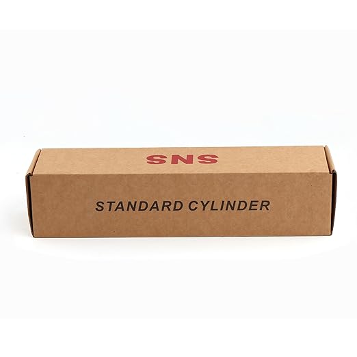 SNS Pneumatic Standard Air Cylinder S-SC 63 x 200 NPT 3/8, Bore: 2 1/2 inch, Stroke: 8 inch, Double Acting