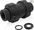 3/4in NPT PVC Spring Check Valve, UPVC Swing Utility Water One Way Check Valve, Sch80 Pool Ball Check Valve for Backflow Prevention