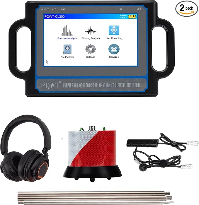 Electronic Testing Equipment for 2m Underground Pipe Locator Water Leakage Detection