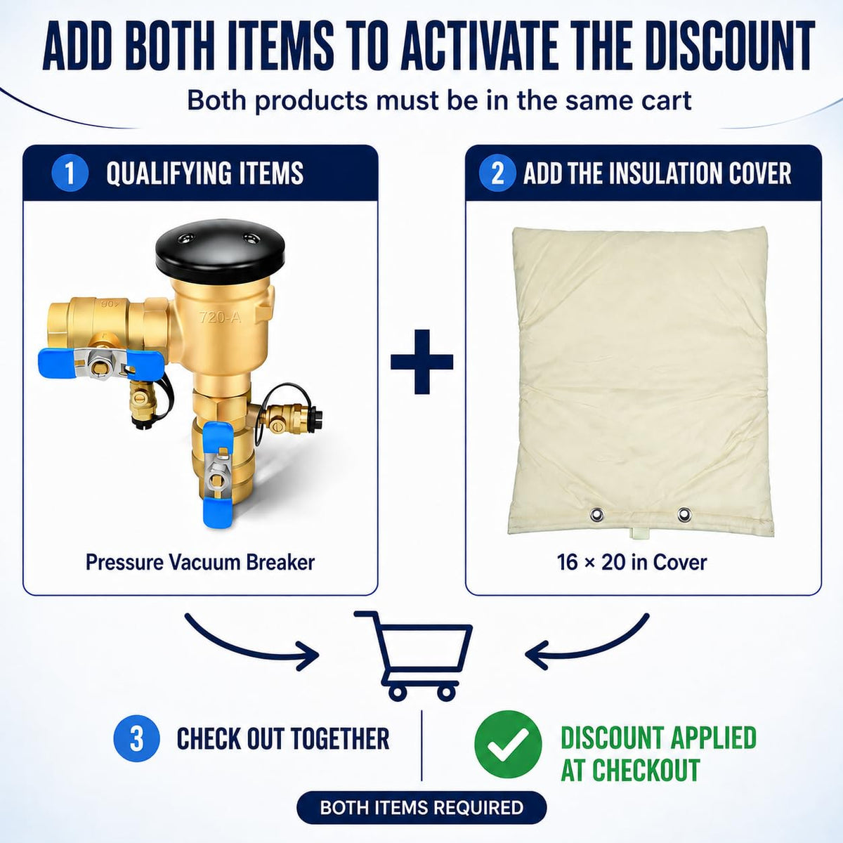 【UPC® Certified】1" Pressure Vacuum Breaker Assembly, Metal Top Cover, Thickened Brass Backflow Preventer Valve, Anti-Siphon Valves for Irrigation and Outdoor Sprinkler Systems, MAX 400PSI