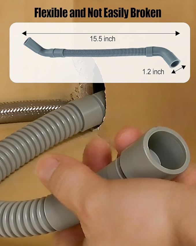 Replace DD81-01502A Universal Dishwasher Inner Drain Hose Fits for Samsung Dishwasher