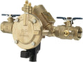 Febco 825Y Series 3/4" Bronze Reduced Pressure Zone Backflow Preventer Assembly, Quarter Turn Shutoff, NPT End Connections, Y Pattern, Flood Sensor with SentryPlus Alert Technology for Relief Valve