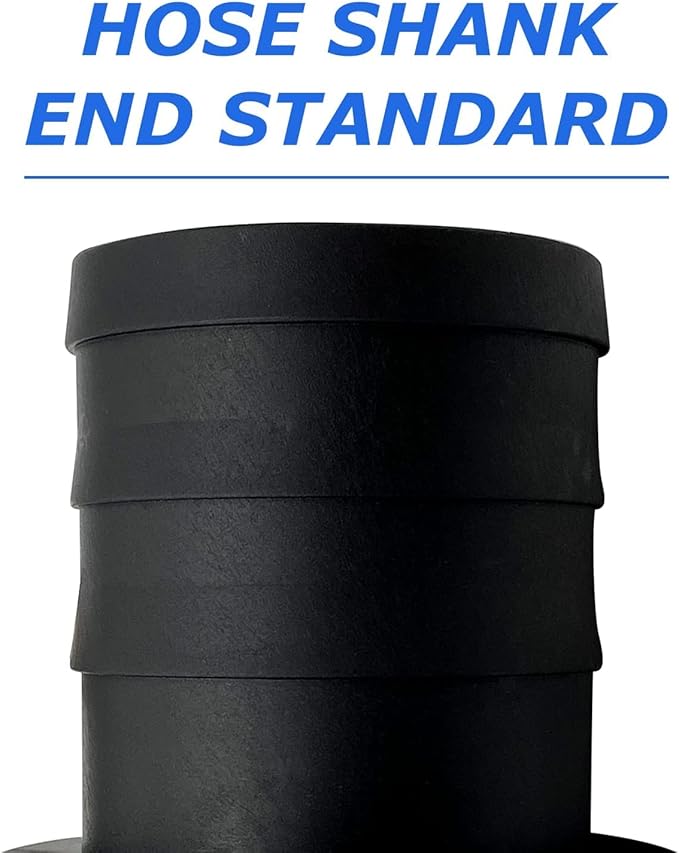 2PCS Camlock Fittings Poly E-75 3/4" Type E Standard Couplings Cam lock Fittings Polypropylene Cam Groove Fitting Male Camlock with a Hose Shank (0.75 inch, Type E)