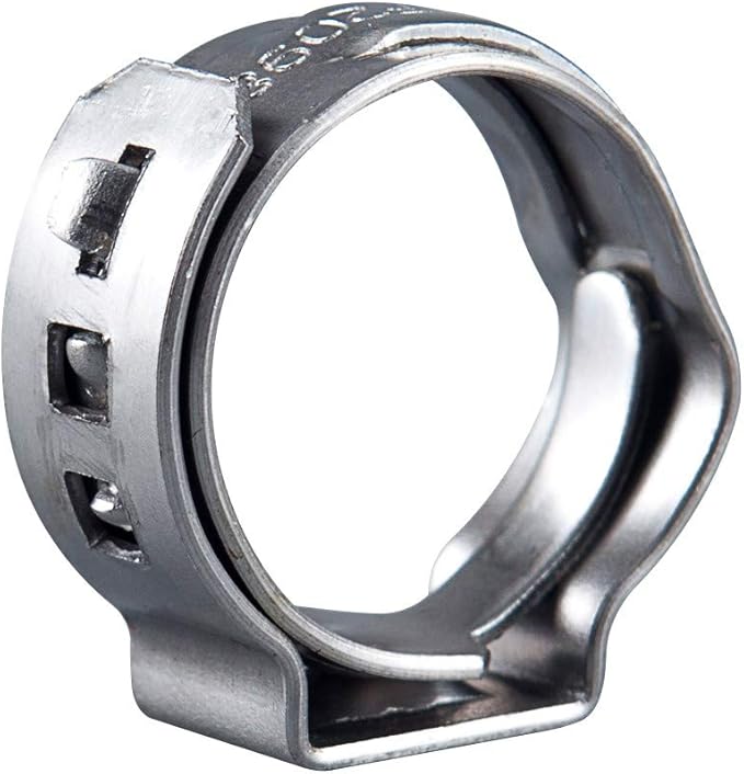 100-Pack EFIELD 3/4-inch Stainless Steel Pex Cinch Clamp Rings for Pex Tubing Pipes,(CLAMP018)