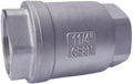 1-1/4”Stainless Steel Vertical Check Valve DN32, NPT Female Threaded Vertical Check Valve Stainless steel check valve for preventing oil-water backflow, gas-air check valve, sewage pump, etc