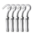 Concrete Wall Hook, 304 Stainless Steel Concrete Anchors Heavy Duty Open Expansion Bolts for Concrete Wall (M8-5Pack)