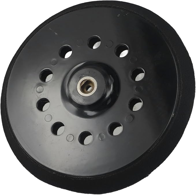 9-Inch 215mm Backing Plate for Drywall Sanders, 10-Hole Sanding Pad with 16mm Thread, Replacement Backing Pad for Dustless Wall Sanding Machines