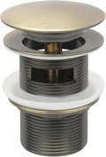 Bronze Freestanding Bathtub Drain Stopper, Compatible with Drain Rough-in Kit