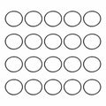 HARFINGTON 20pcs Nitrile Rubber O-Rings 38mm OD 34mm ID 2mm Width Metric Buna-N NBR Sealing Gasket Plumbing Sealing Repair O Rings for Car Auto Vehicle Repair Faucet Air Gas