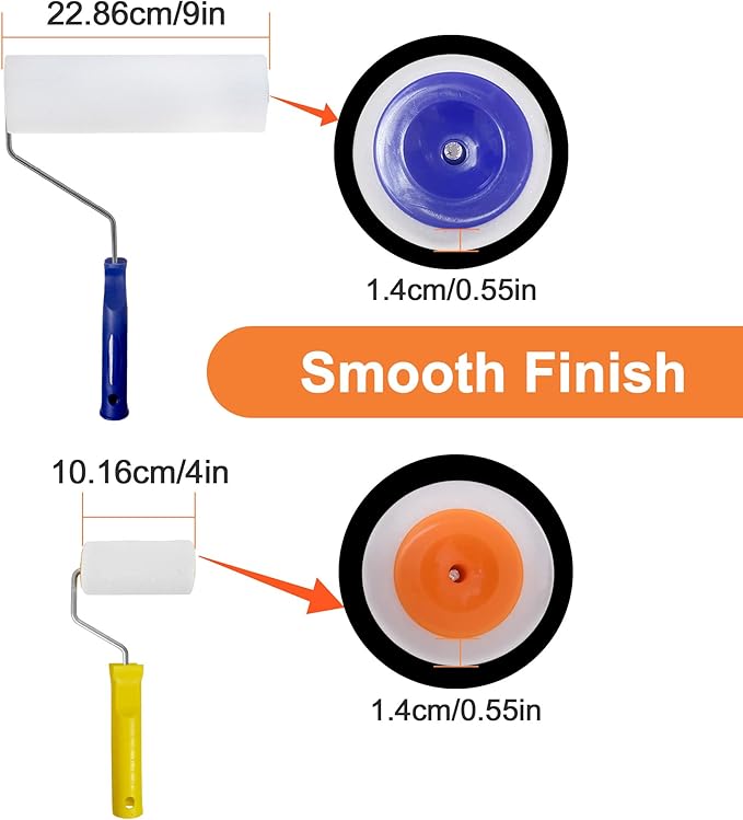 Self-Levelling Cement Tool Kit, Epoxy Floor kit, Spike Roller for Self Leveling, Paint Roller, Epoxy Shoes Spikes, Concrete Tools, Epoxy Roller, Floor Leveling Tools (Advanced)
