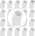 20Pack 1/2" 45 Degree PVC Elbow Pipe Fitting Connector (Socket x Socket) Furniture Build Grade SCH40 1/2 Inch 45 Degree Elbow PVC Corner Adapter for Home Sewer Plumbing Water Line