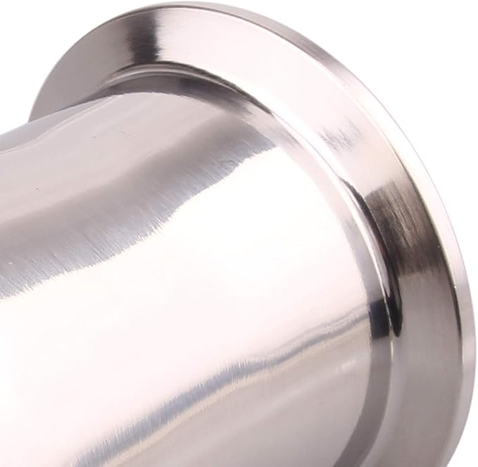 DERNORD Sanitary Fitting Reducer Fitting SUS304 Tri Clamp Ferrule Style 2.5" Tube OD to 2" Tube OD