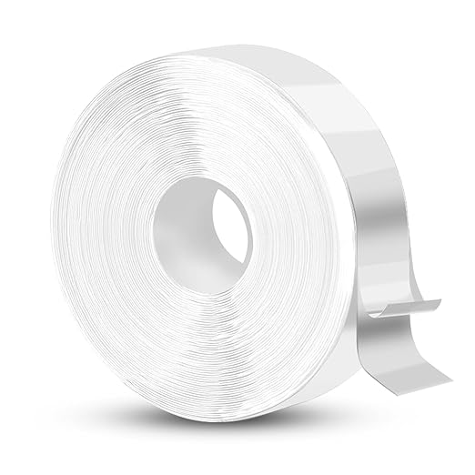 Self Fusing Silicone Tape Waterproof, Rescue Tape, 1" x 36 Feet White, Self Amalgamating Tape, Silicone Rubber for Sealing Pipes, Hose Repair, Outdoor Coax and Electrical Cables