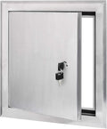 Premier 24x36 Universal Aluminum Access Panel Door with Keyed Latch, Insulated for Exterior Application Use, Wall or Ceiling Mounted for Drywall, Plumbing, Electrical, 2400 Series