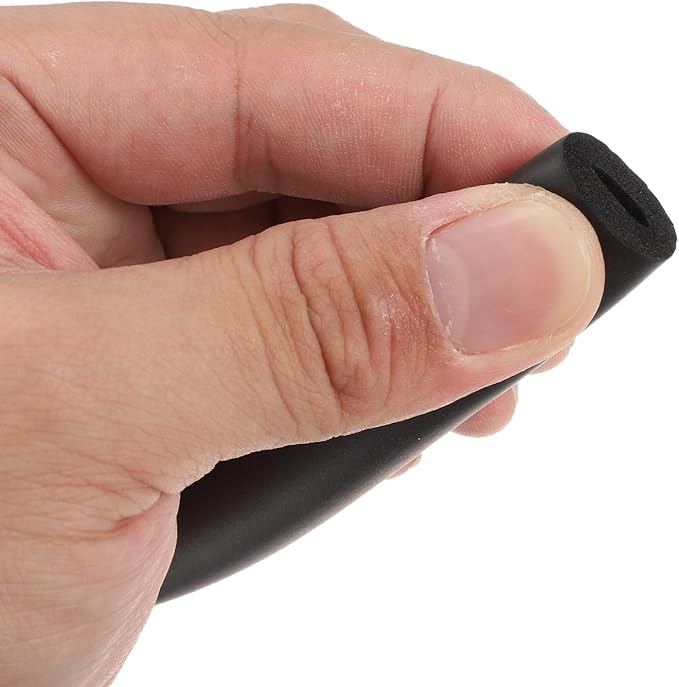 uxcell Foam Tubing for Handle Grip Support, Pipe Insulation Outside Pipe Lagging, 6mm(1/4") ID 14.5mm(9/16") OD 1m Black