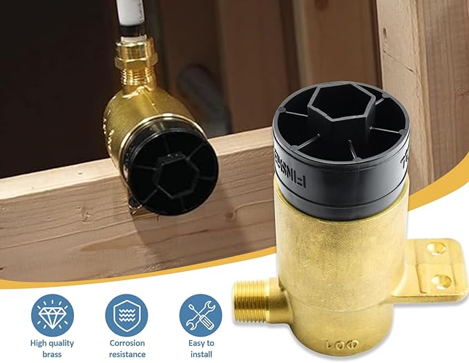 Compatible with Delta Faucet R50200 Body Spray 1/2" Rough in Valve,Brass