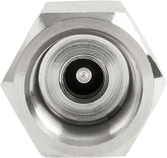 ChillWaves 304 Stainless Steel In-Line Siamese Check Valve 1/2" NPT Male x 1/2" NPT Female Thread, One-Way Non-return Check Valve，Prevent Water Back-flow(1-PACK)