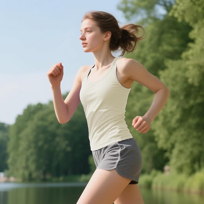 Women's 100% Merino Wool Tank Top – Ultra-Fine 15.5 Micron Base Layer, Breathable, Lightweight Undershirt Outdoor
