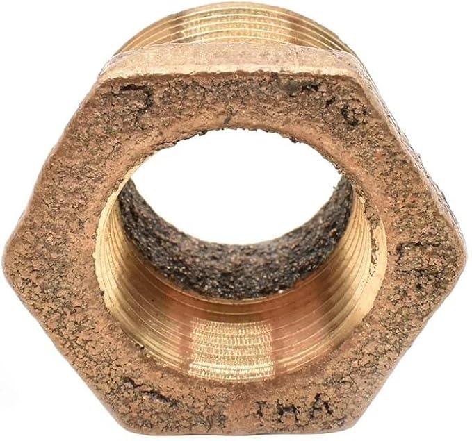 Replacement 1-1/4 Inch x 1 Inch Brass Hex Bushing for Thrifco Plumbing 5318068
