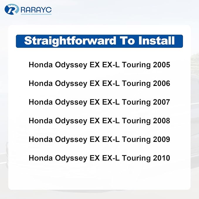 Upgrade All Metal Sliding Door Rollers Compatible with Honda Odyssey EX/EX-L/Touring 2005-2010 - Metal Bearing Replacement Left & Right Set 72561-SHJ-A21 72521-SHJ-A21