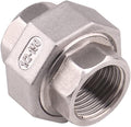 Cast Pipe Fittings Union - 1/2" NPT Female Fitting Stainless Steel 304, Class 150