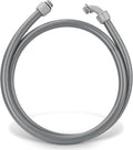 HOXHA 3/4 Inch 6 Ft Electrical Conduit Kit AC Whip Kit Flexible PVC Non Metallic Liquid Tight Conduit, Electrical Wire Conduit Pipe with Straight and 90-Degree Conduit Connector Fittings