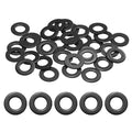 50-Pack 5/16" Flat Washers, 3/4" OD 304 Stainless Steel Washers for Bolts Screws Nuts for Automotive/Machinery/Furniture, Flat Metal Washers [Black Galvanized]